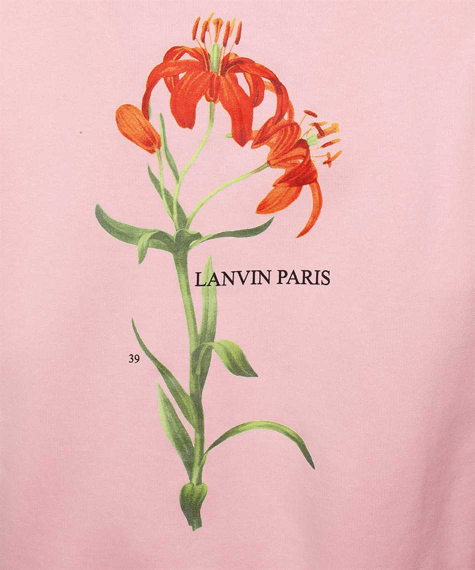 Lanvin Cotton hoodie Roze