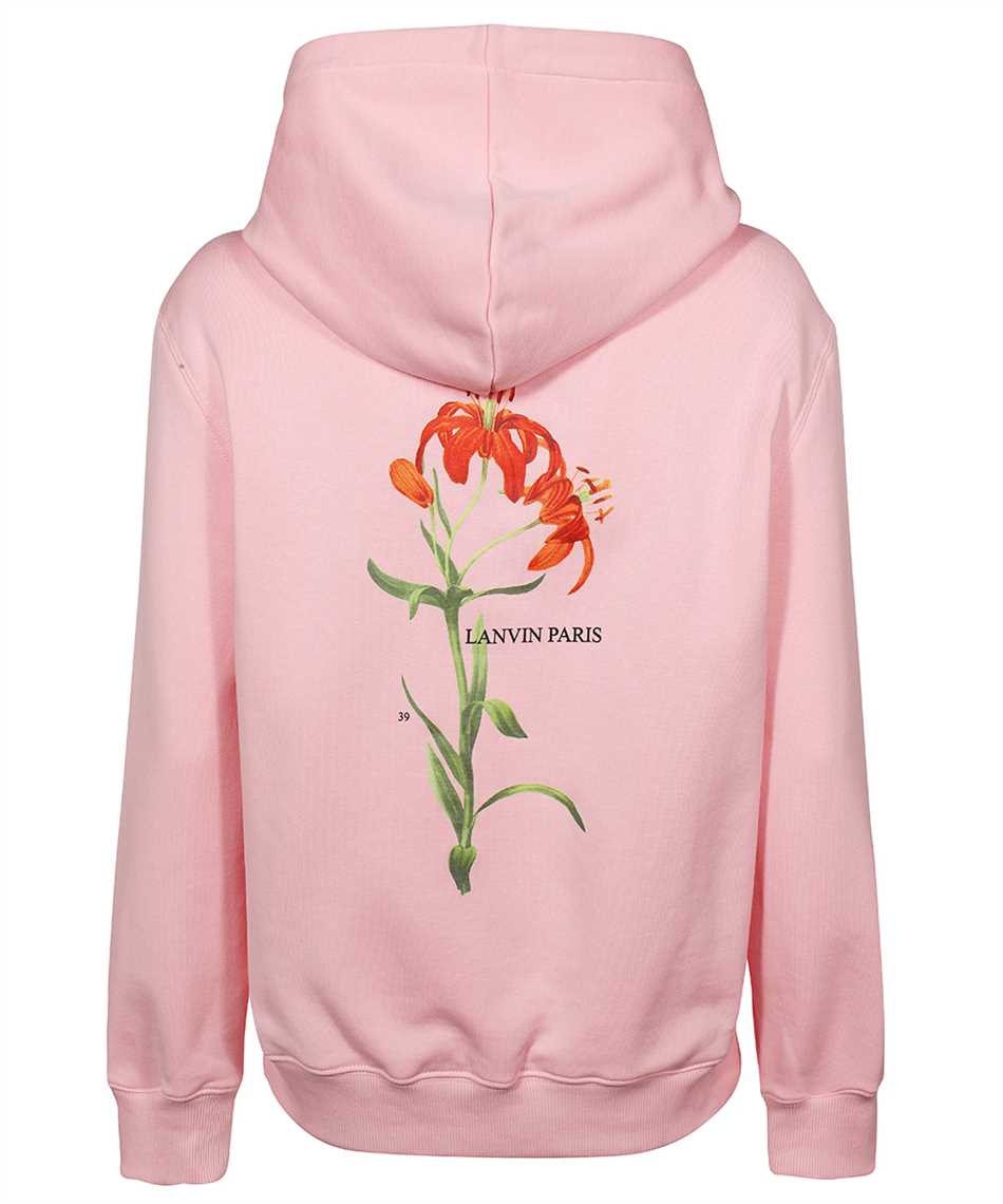 Lanvin Cotton hoodie Roze