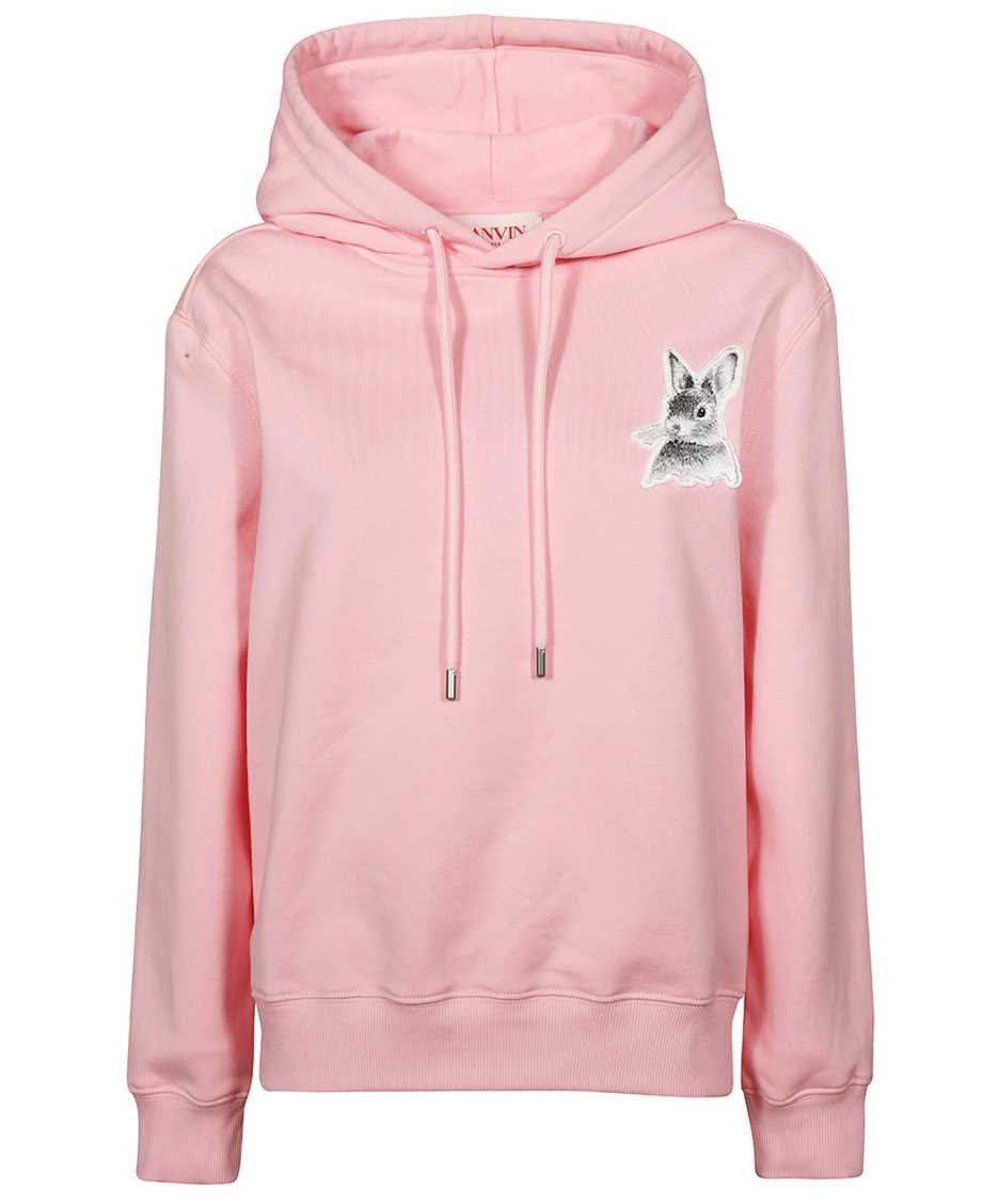 Lanvin Cotton hoodie Roze
