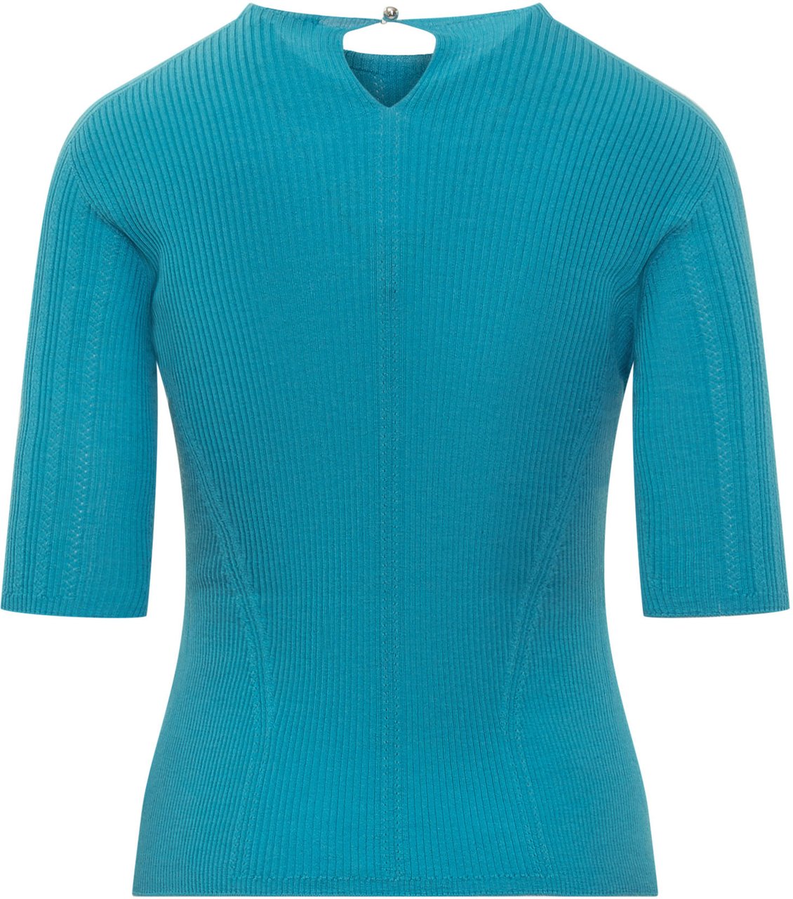 Lanvin Top Maniche Corte Blauw