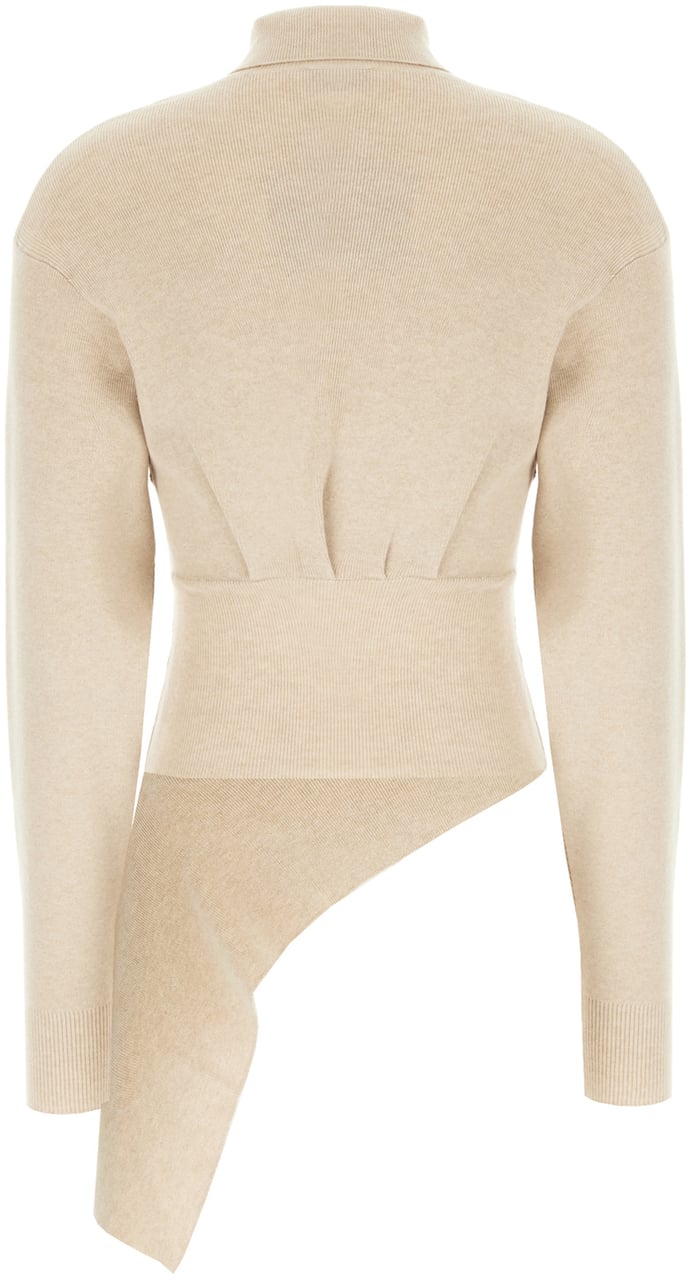 Lanvin Sand virgin wool blend sweater Beige