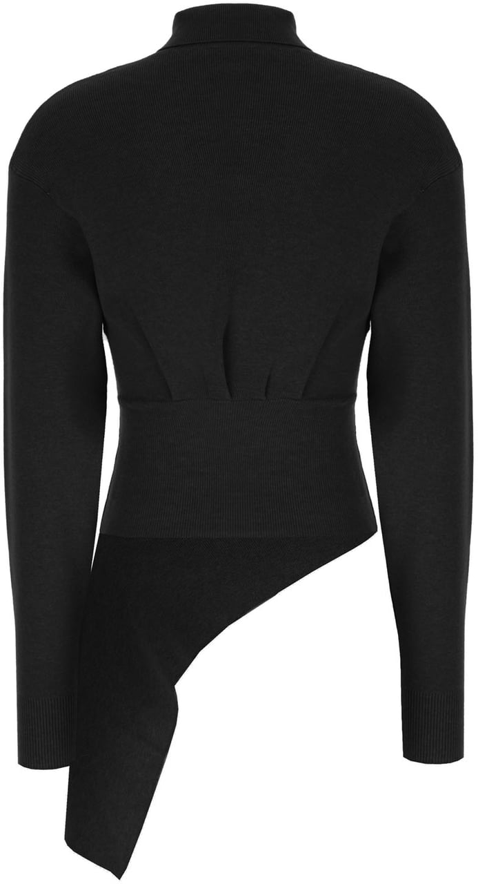 Lanvin Black wool blend sweater Zwart