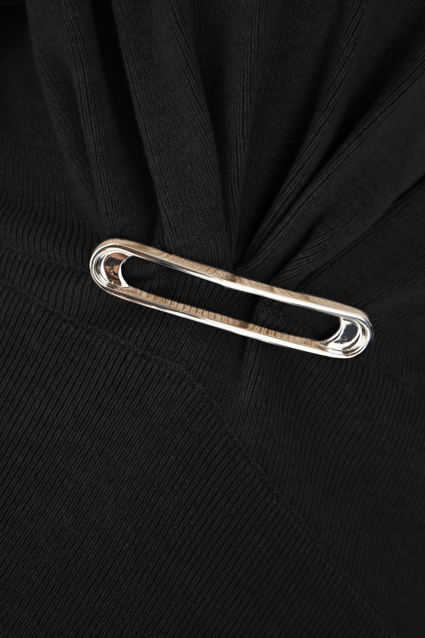 Lanvin Black wool blend sweater Zwart