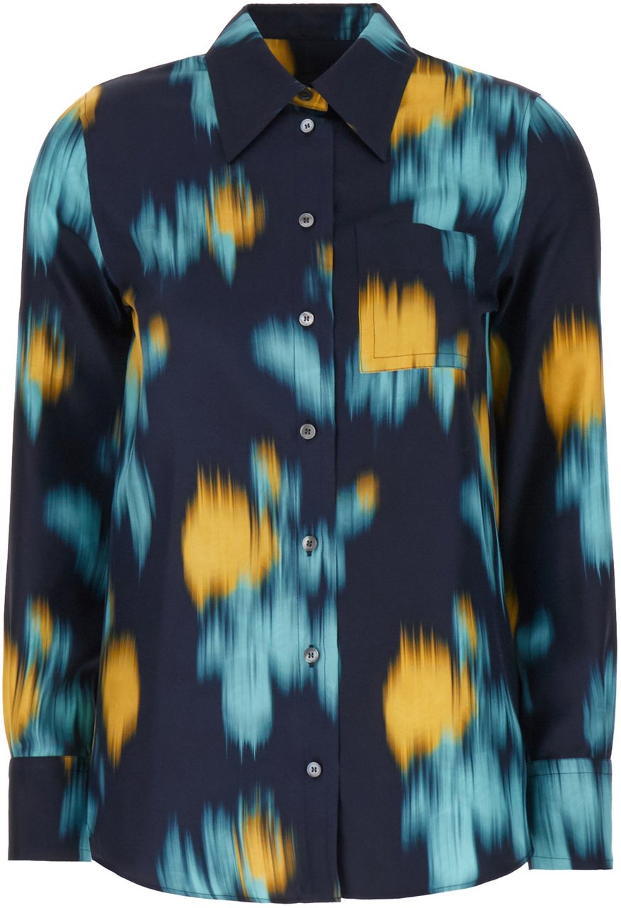 Lanvin Lanvin Printed silk blouse Divers