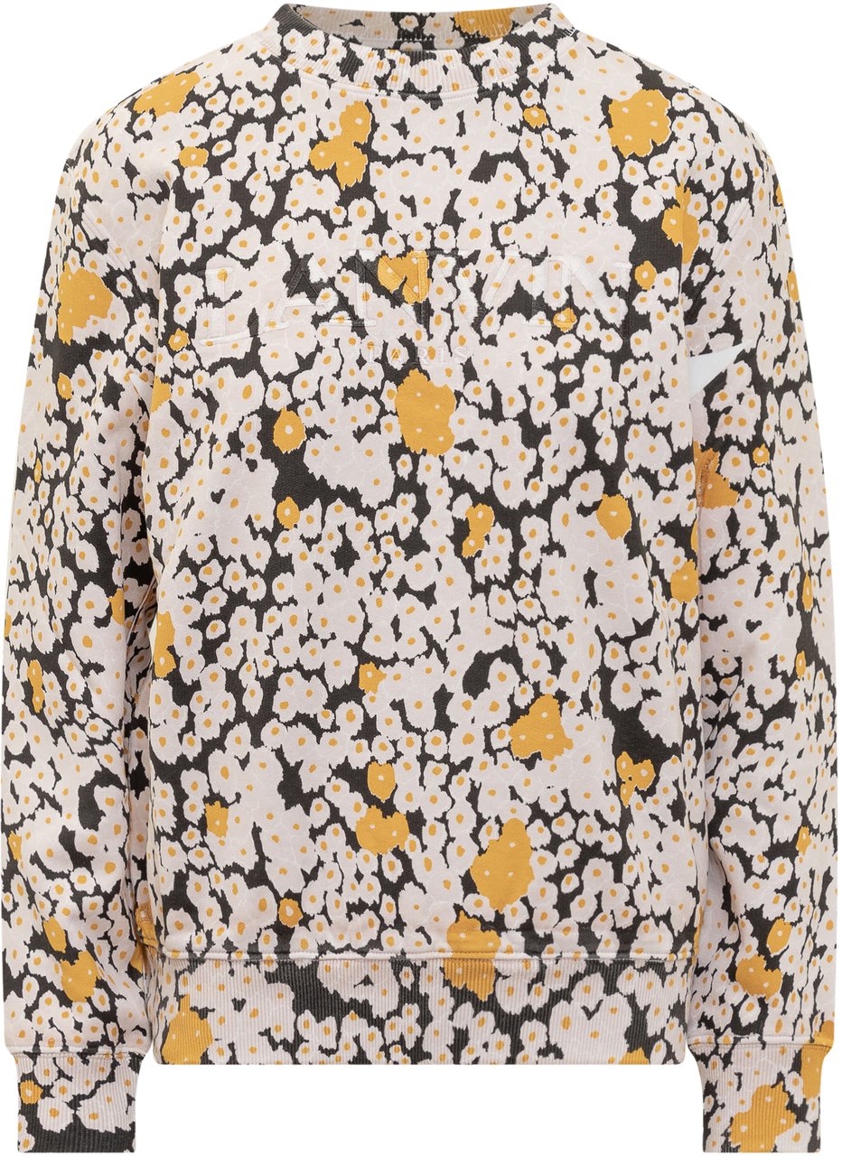 Lanvin Felpa Daisy Bouquets Wit