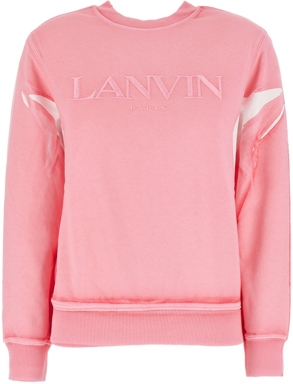 Lanvin Lanvin Pink cotton oversize sweatshirt Roze