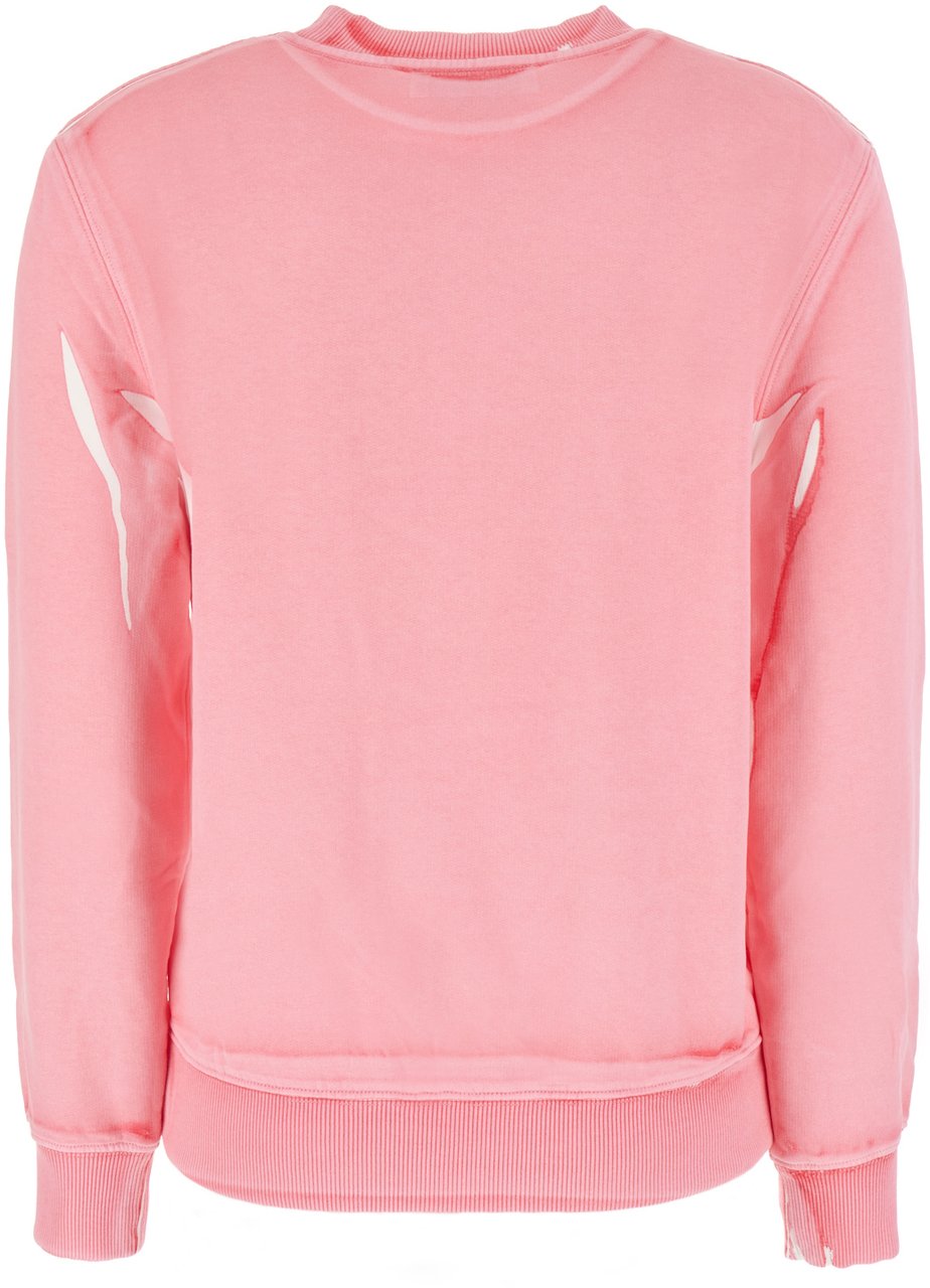 Lanvin Lanvin Pink cotton oversize sweatshirt Roze