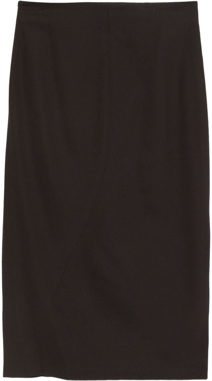 Lanvin Skirts Dark Brown Bruin