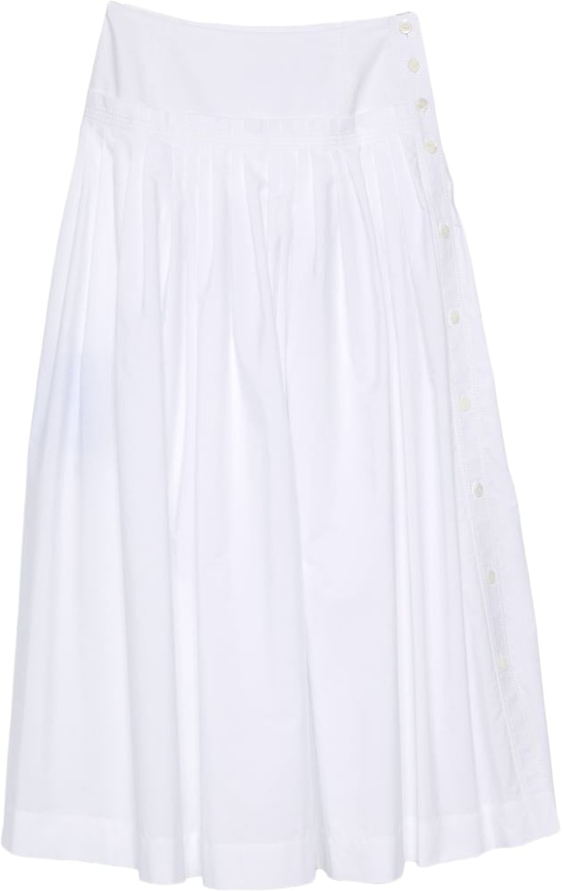 Lanvin Skirts Blanc Wit