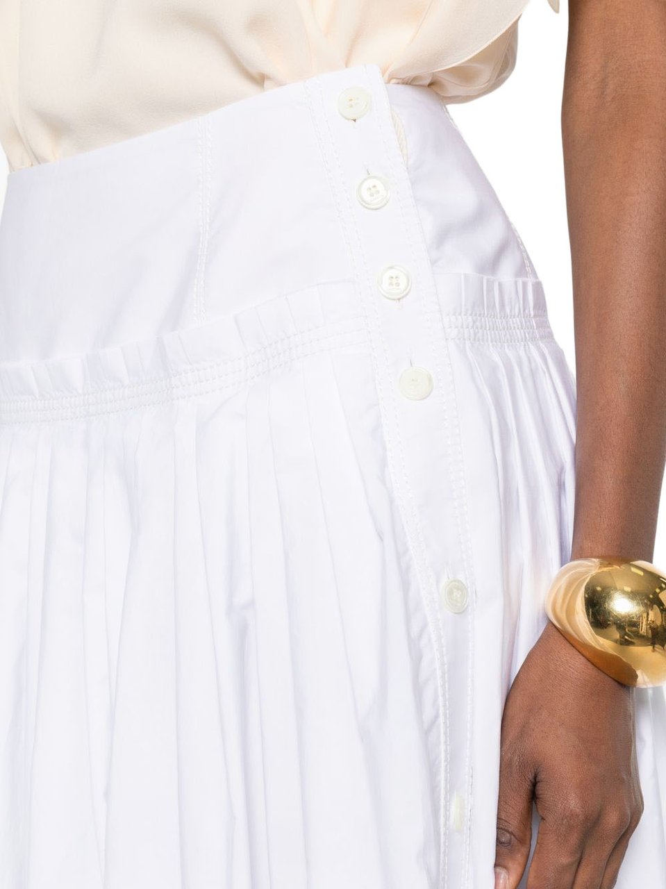 Lanvin Skirts Blanc Wit