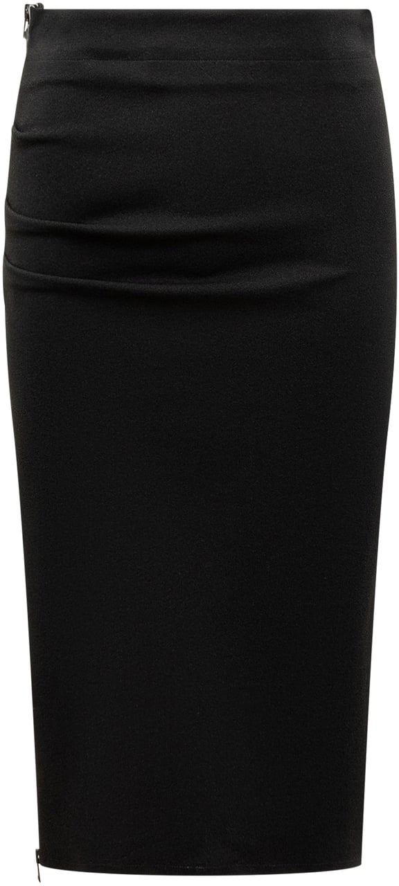 Lanvin Gonna Jupe Crayon Zwart
