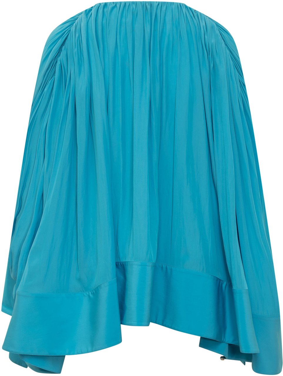 Lanvin Blusa Plisettata Blauw