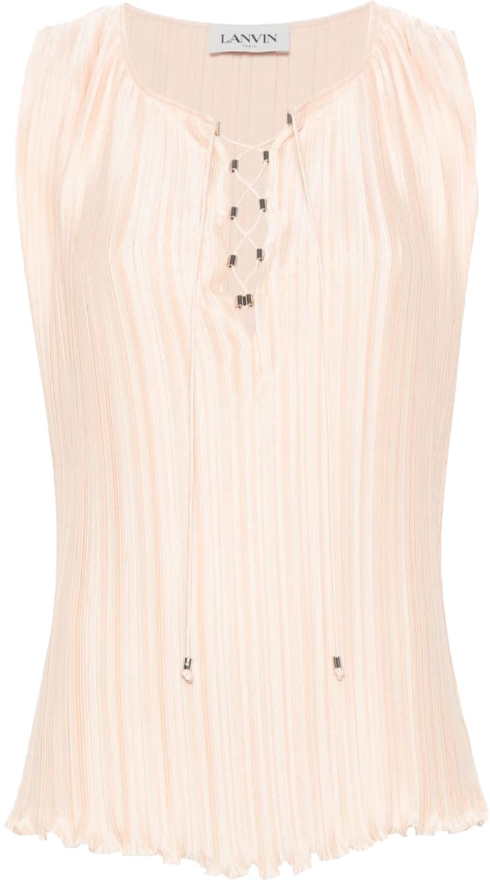 Lanvin Top Apricotine Oranje