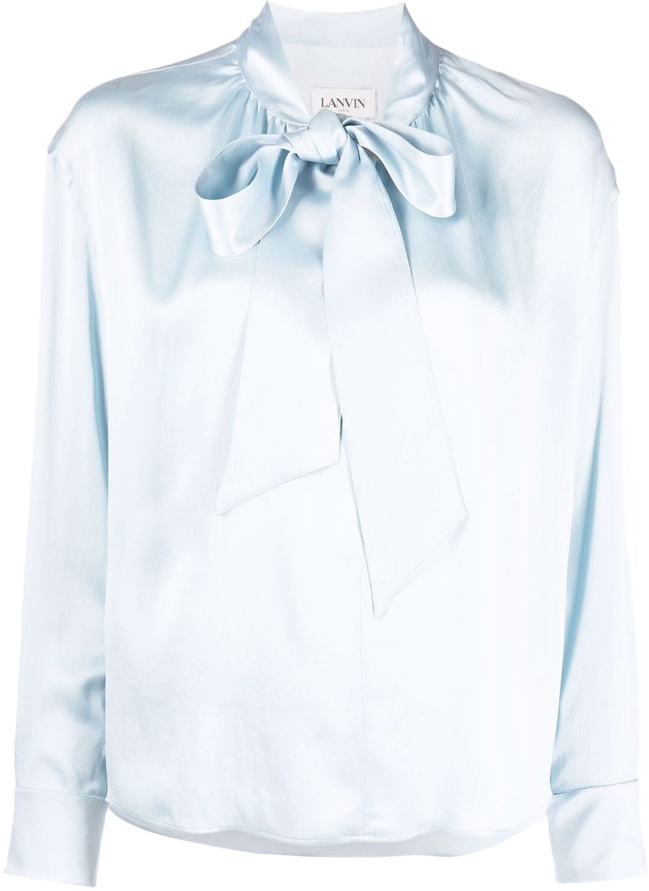 Lanvin Top Blue Blauw