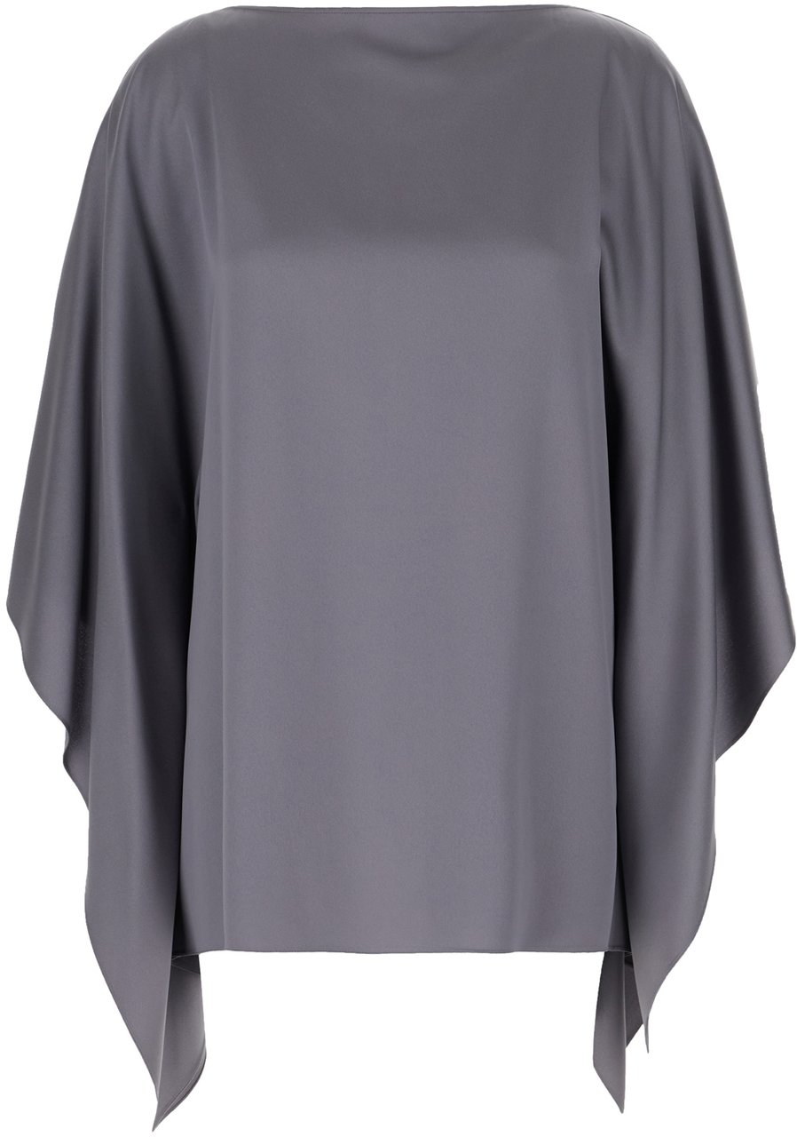 Lanvin Lanvin Grey acetate blend blouse Grijs