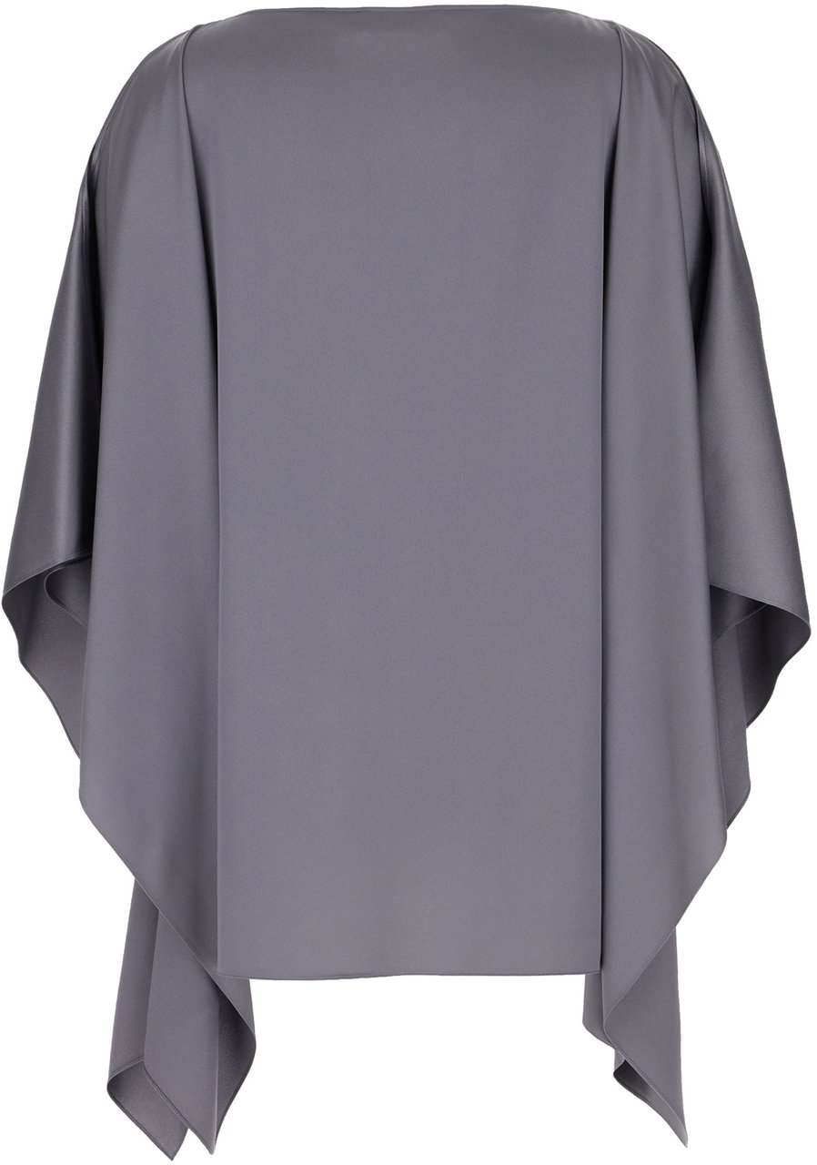 Lanvin Lanvin Grey acetate blend blouse Grijs