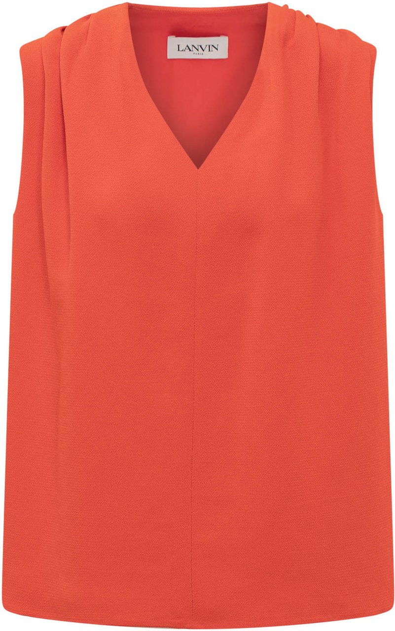Lanvin Top Rood