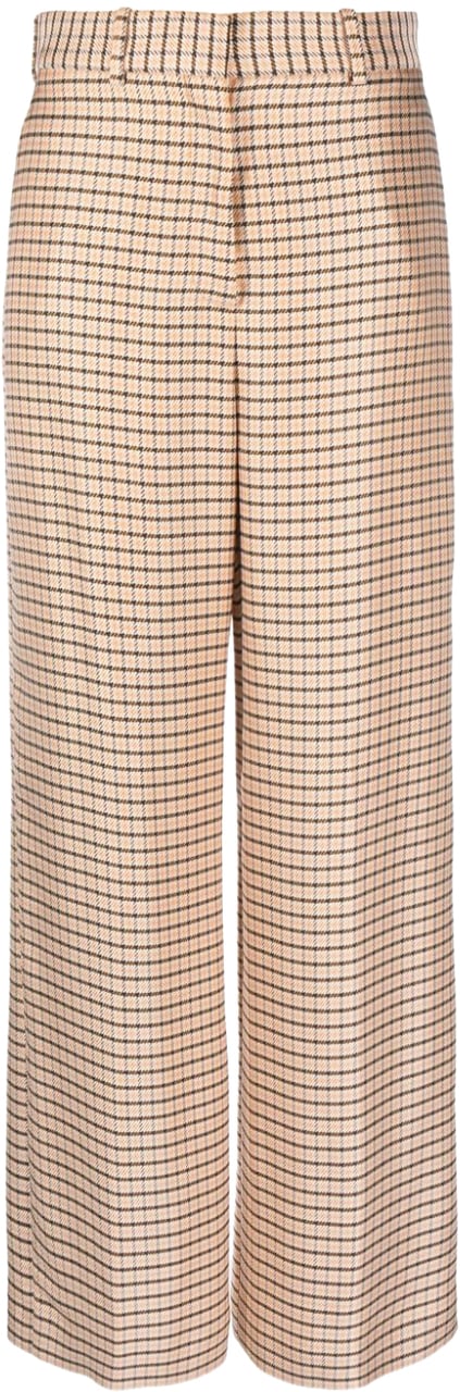 Lanvin Trousers Brownorange Bruin