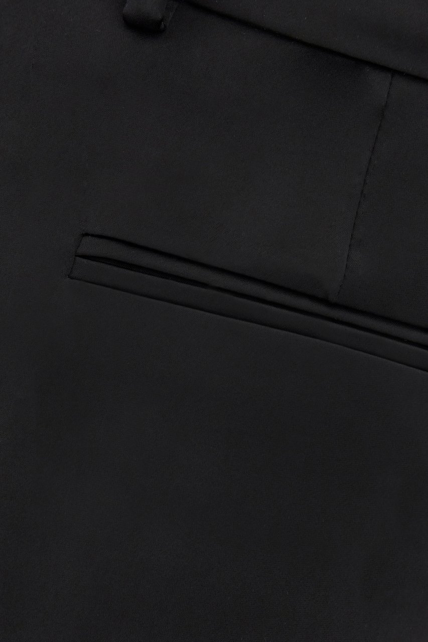 Lanvin Lanvin Black triacetate blend pant Zwart