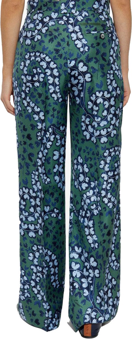 Lanvin Trousers Meleze Blauw