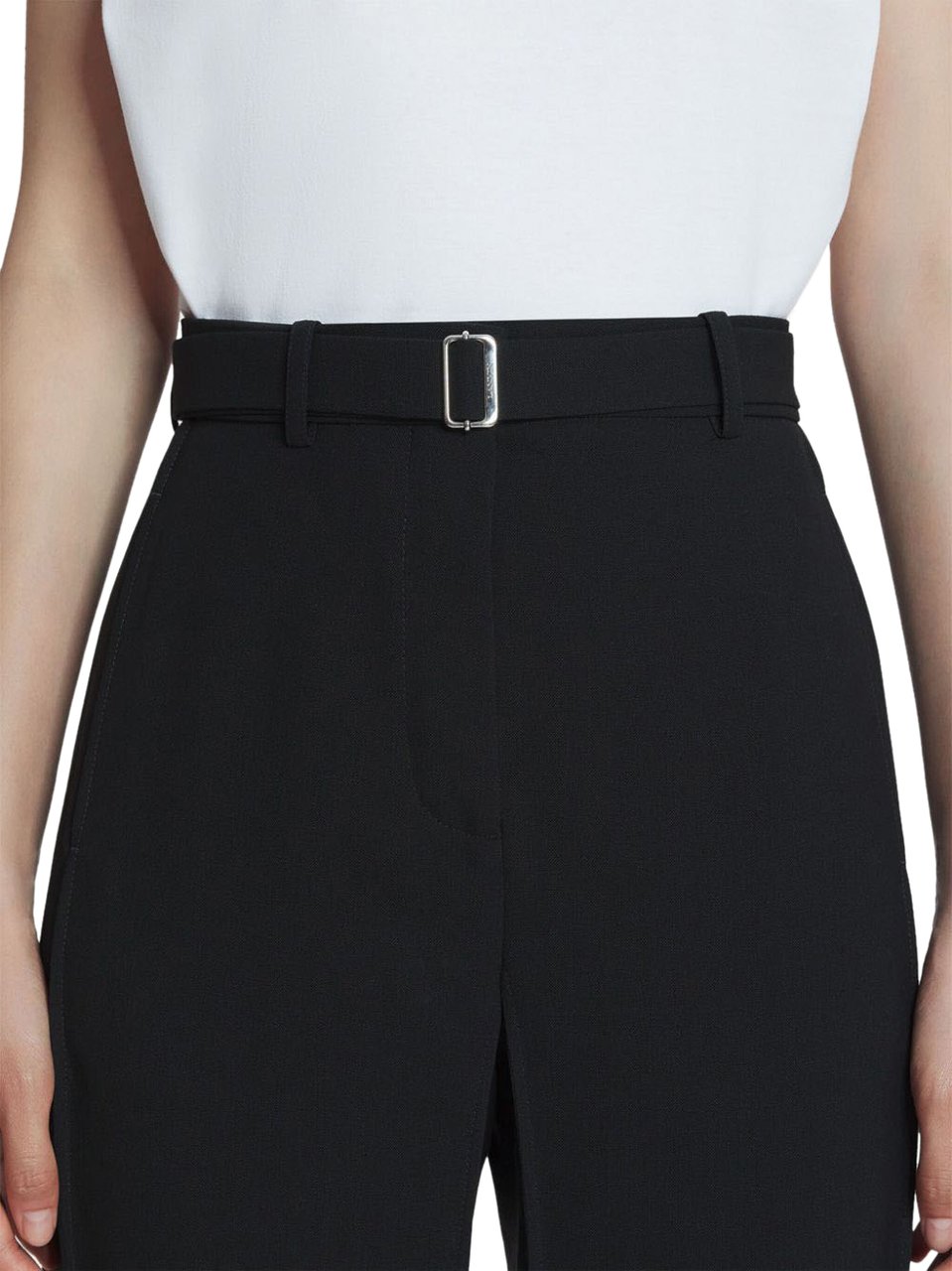 Lanvin Trousers Black Zwart
