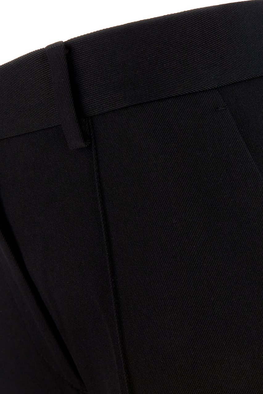 Lanvin Lanvin Black wool pant Zwart