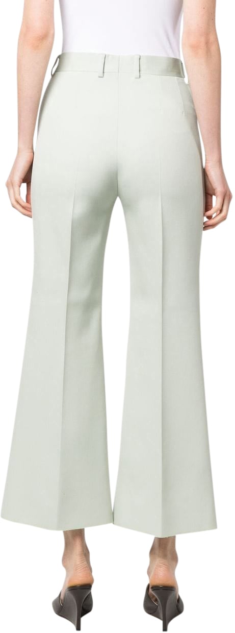 Lanvin Trousers Sage Groen