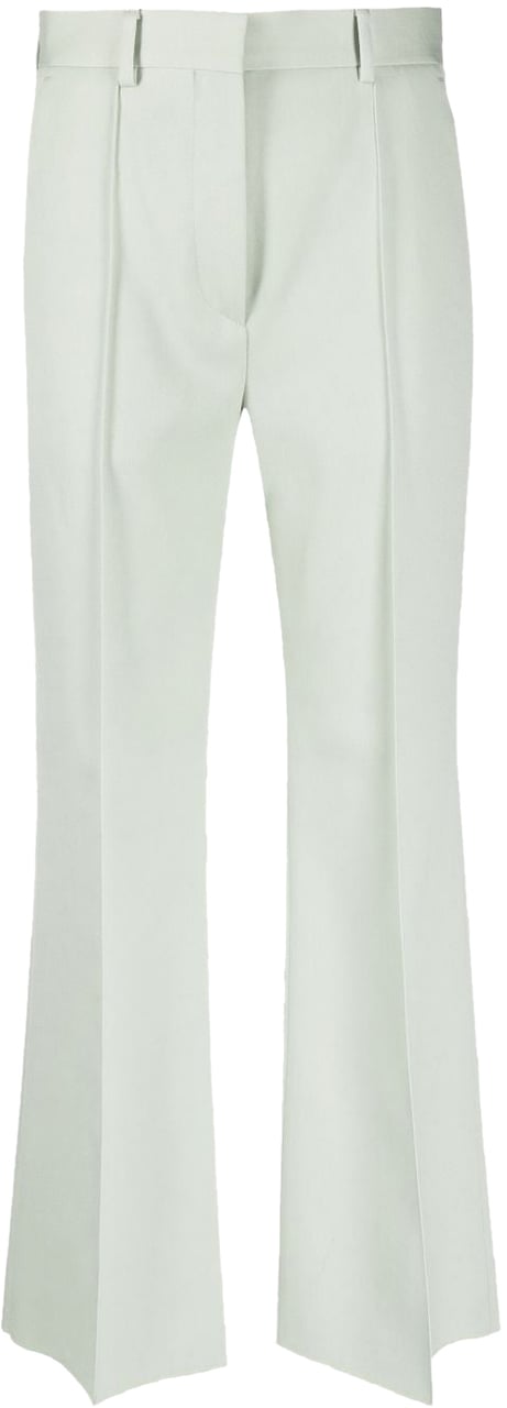 Lanvin Trousers Sage Groen