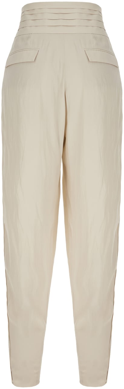 Lanvin Lanvin Grey satin pants Grijs