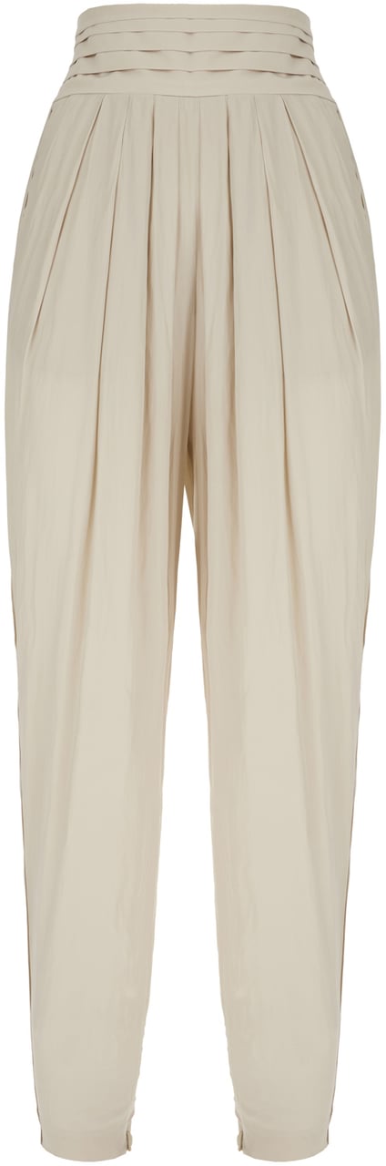 Lanvin Lanvin Grey satin pants Grijs