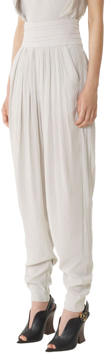 Lanvin Trousers Blanc Casse Beige