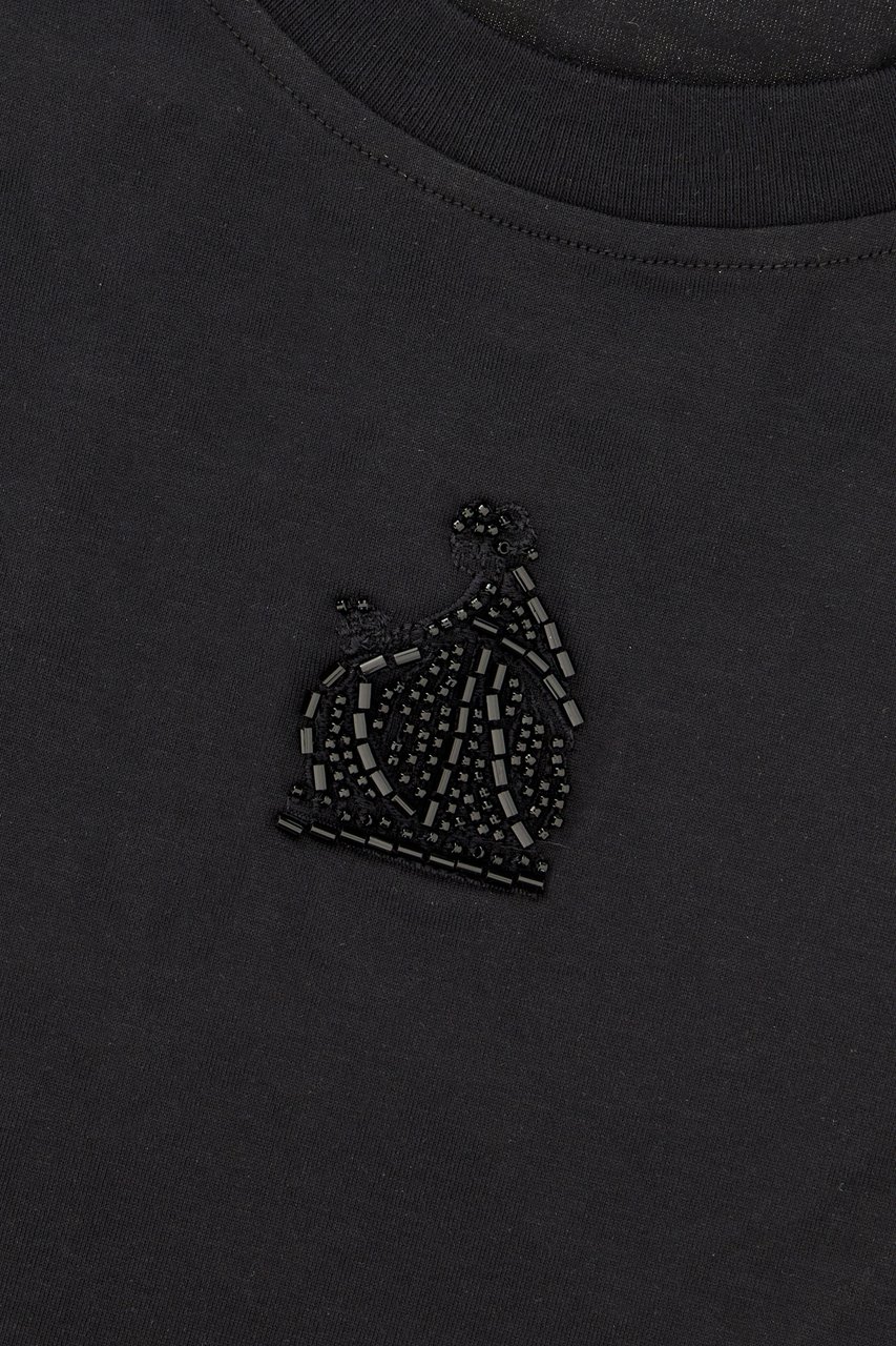 Lanvin Black cotton t-shirt Zwart