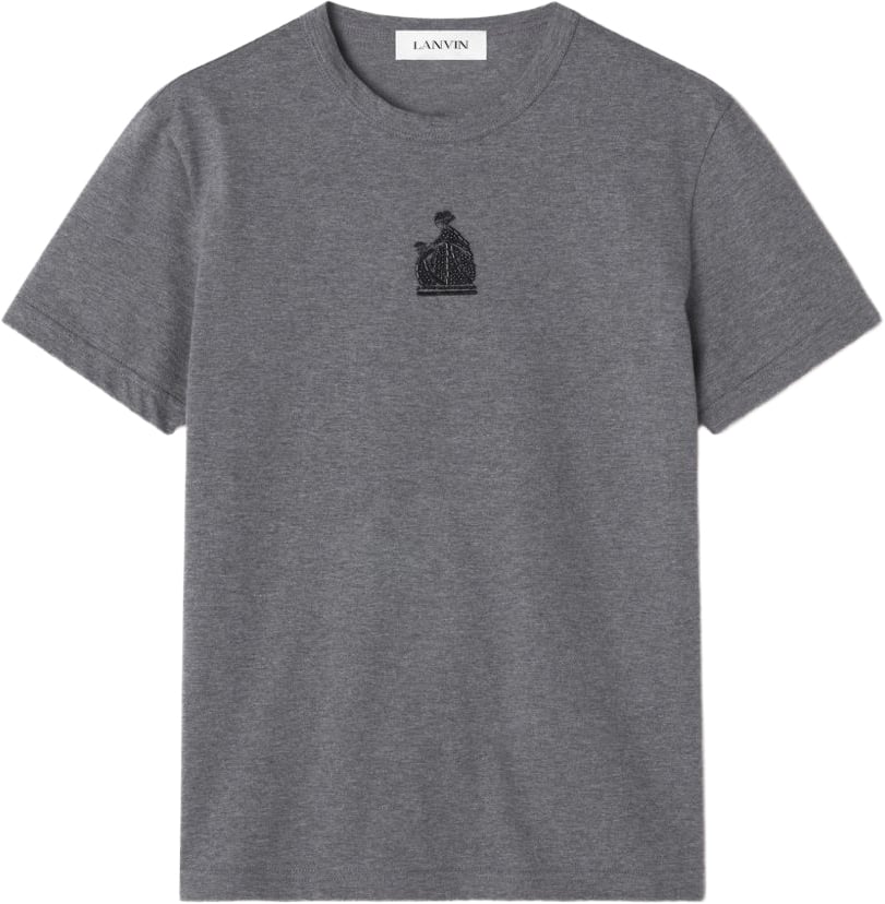 Lanvin Top Dark Grey Donkergrijs