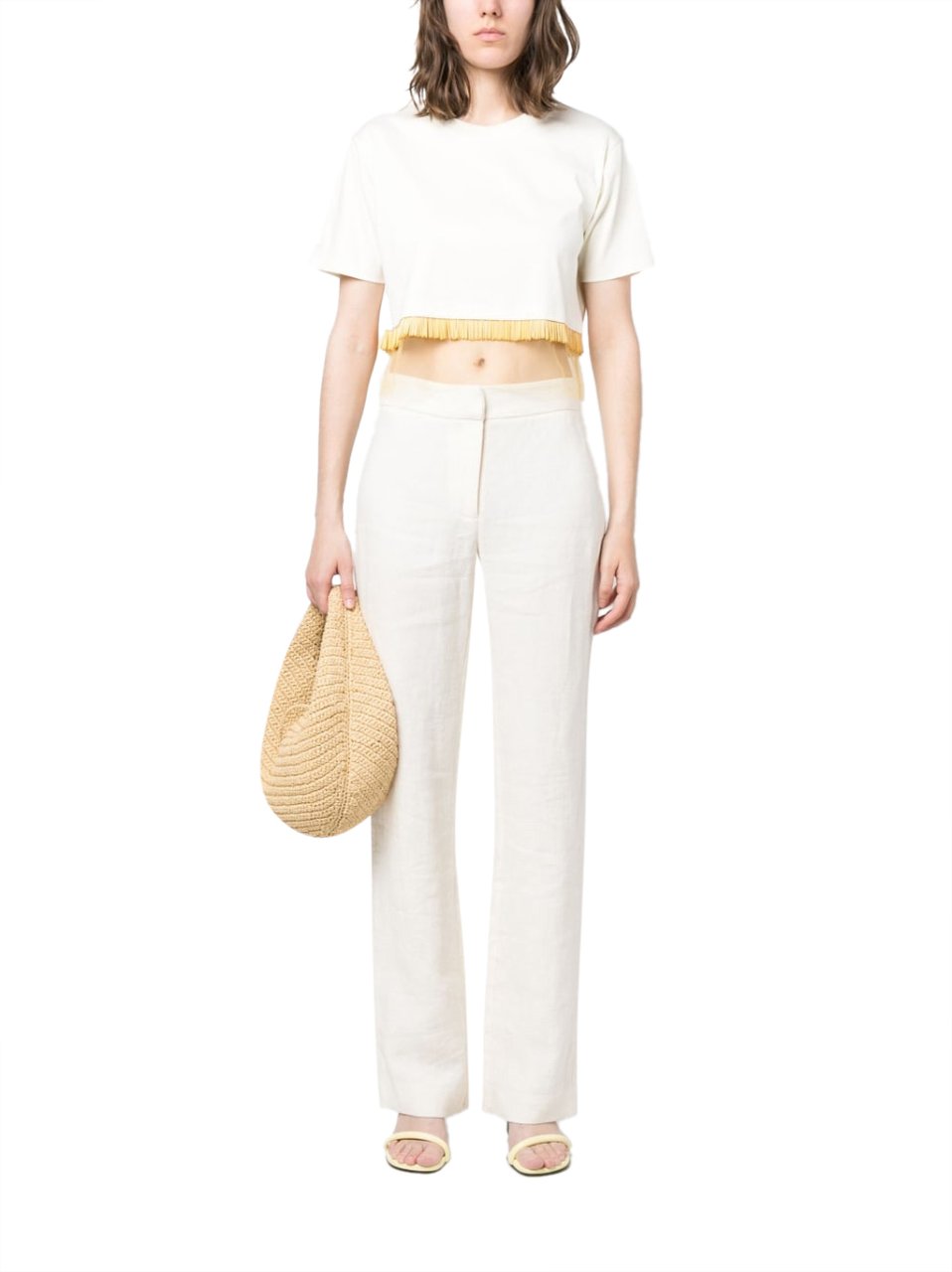 Lanvin Top Milk Wit