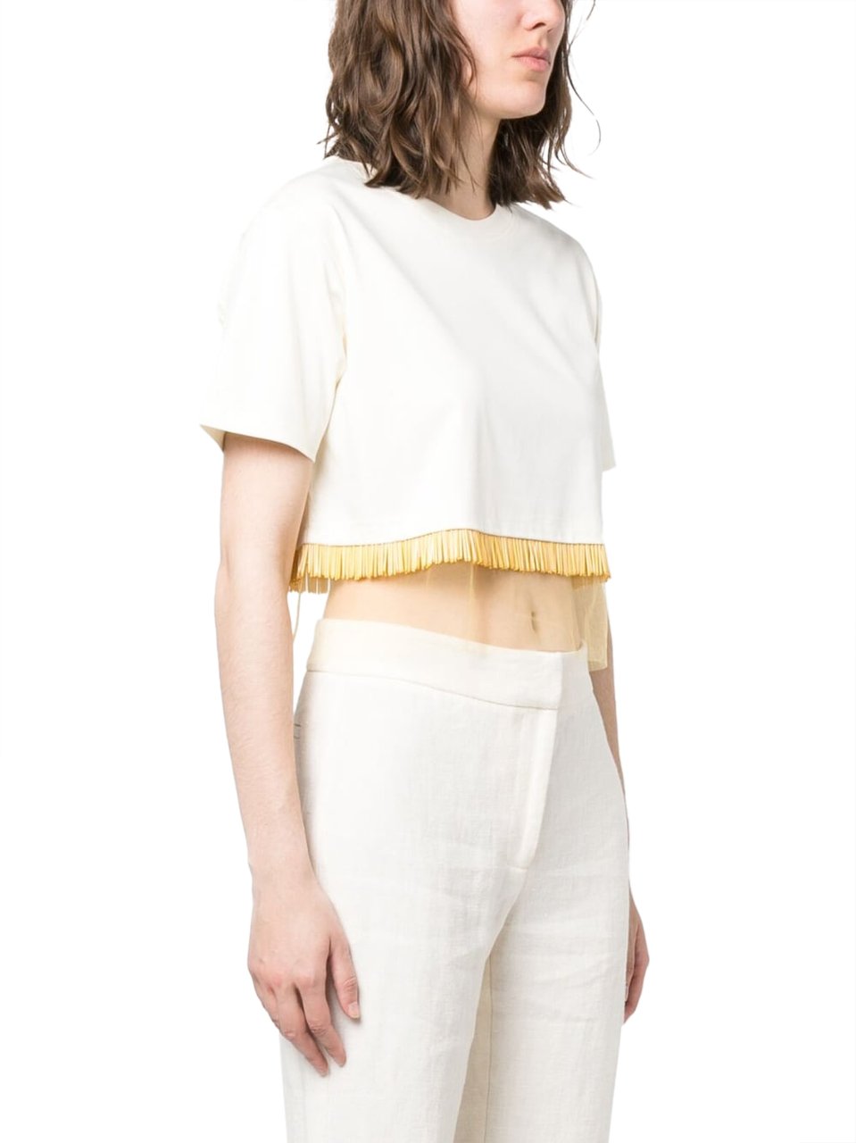 Lanvin Top Milk Wit