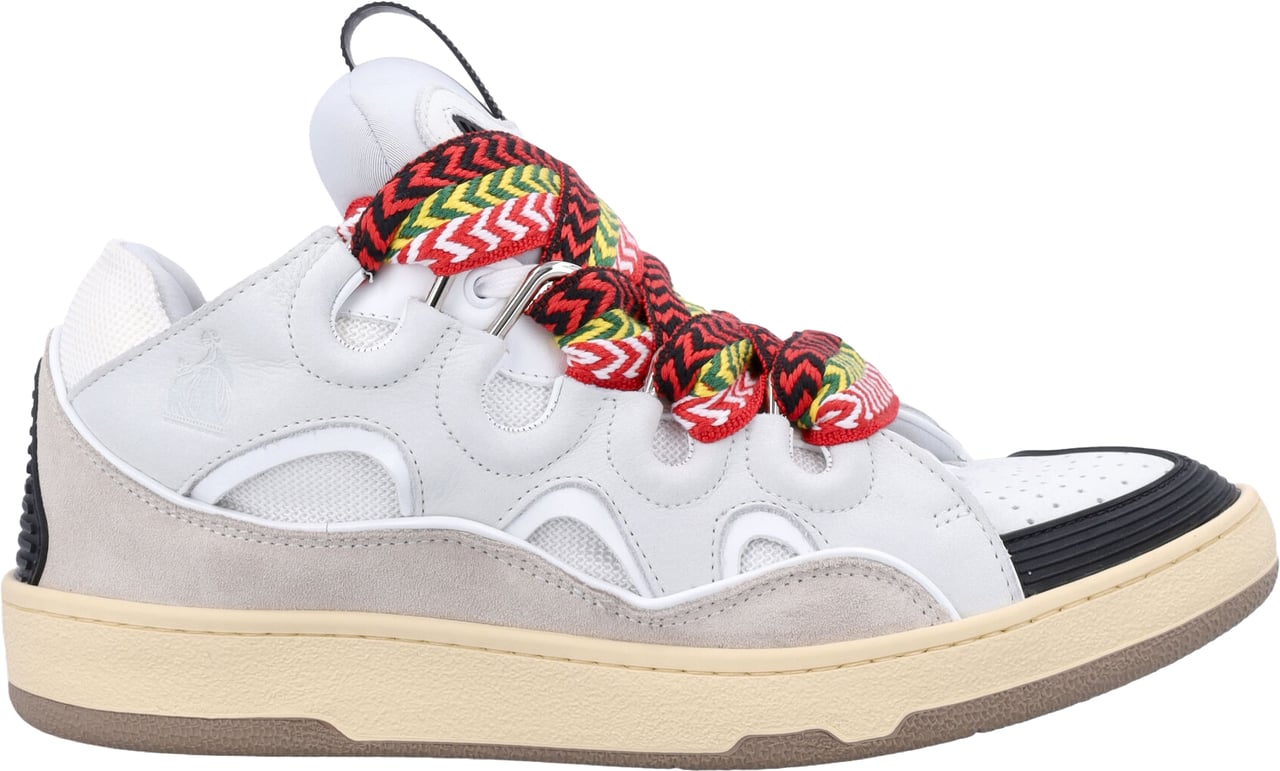 Lanvin Curb Sneaker Bianco Wit