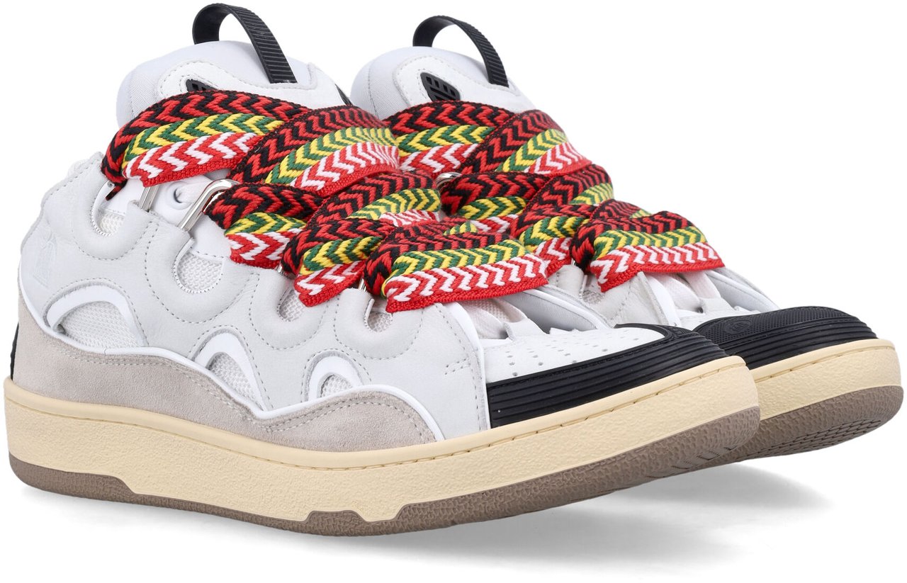 Lanvin Curb Sneaker Bianco Wit