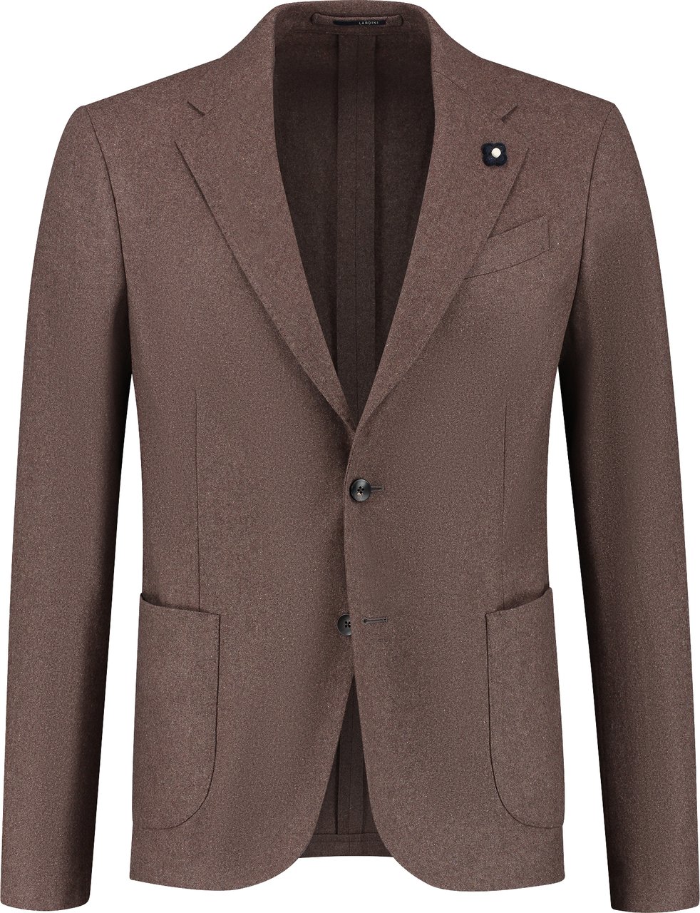 Lardini Man Jacket Easy Drop  Reg Bruin