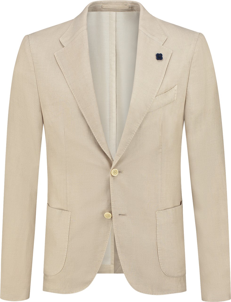 Lardini Man Jacket Dyed Drop  Reg Beige