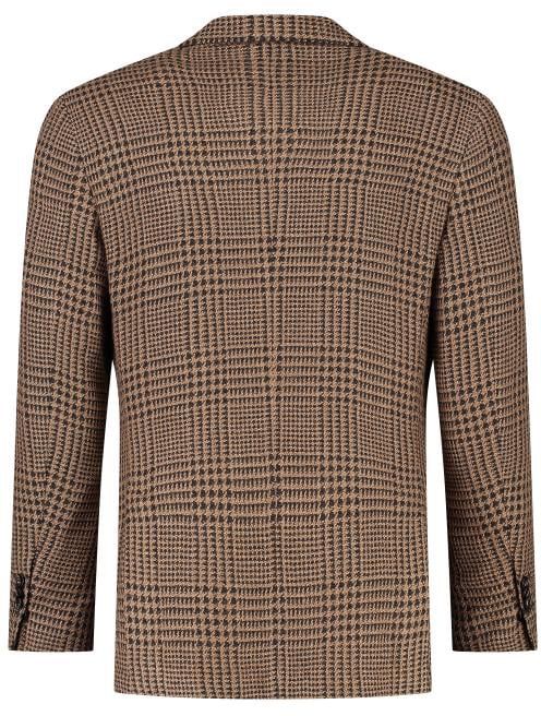 Lardini Man Jacket Dyed Drop  Reg Bruin