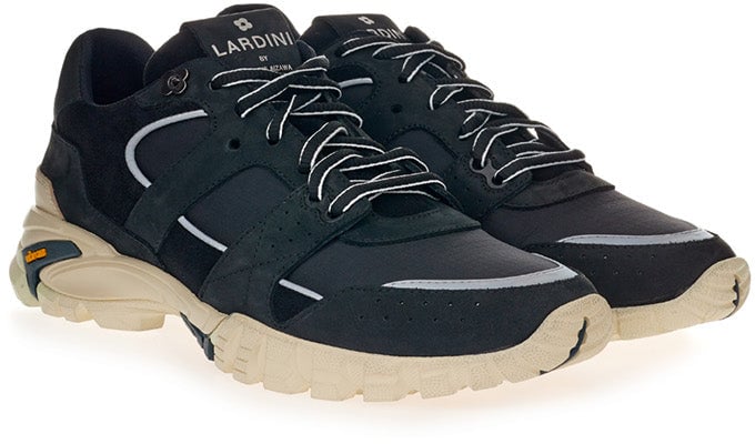 Lardini Black/Grey trainer Lardini by Yosuke Aizawa Divers