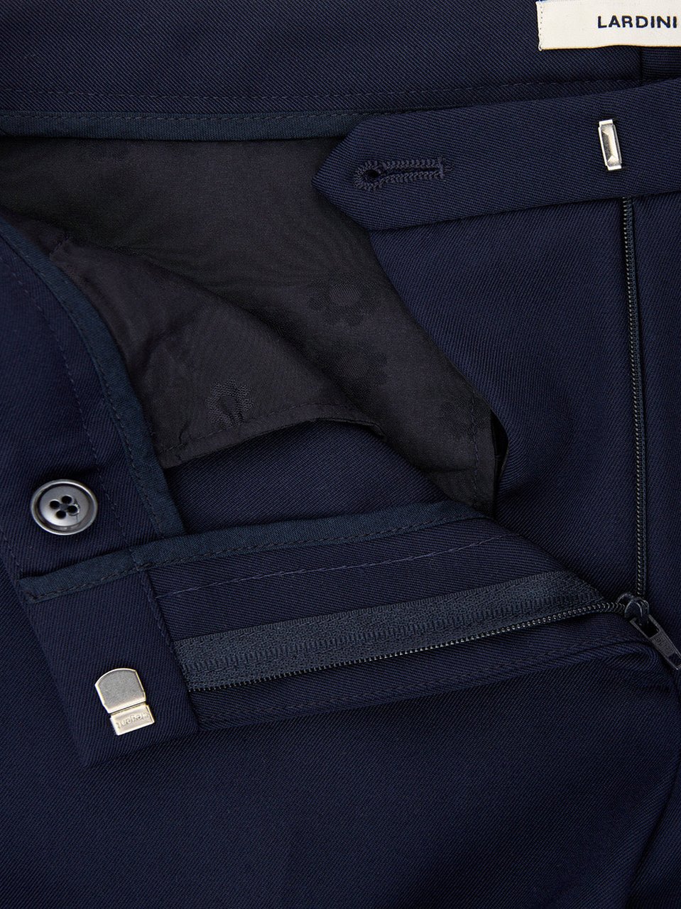 Lardini Trousers Midnight Blue Divers