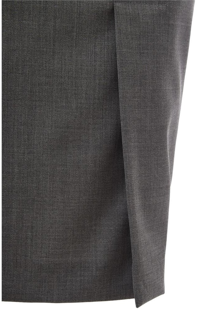 Lardini Wool Pencil Skirt Divers
