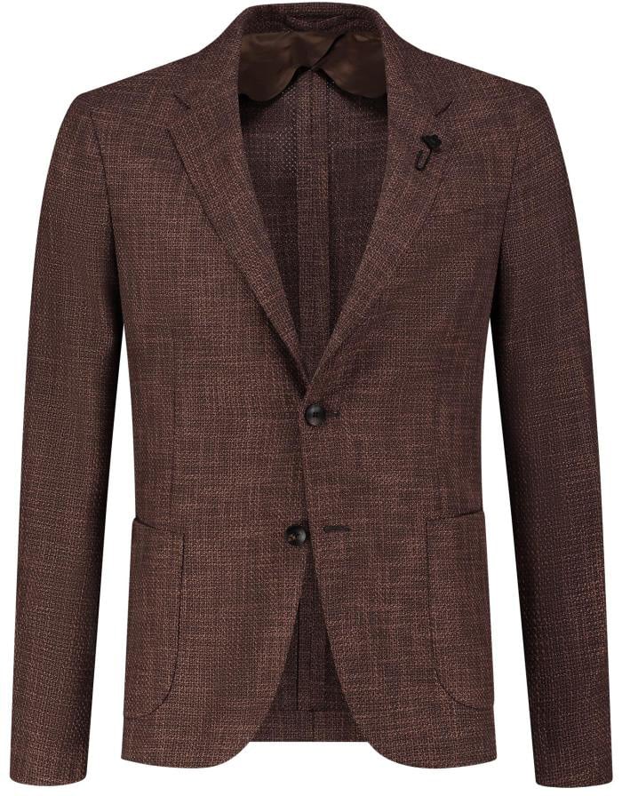 Lardini Man Jacket Special Line Drop Reg Bruin