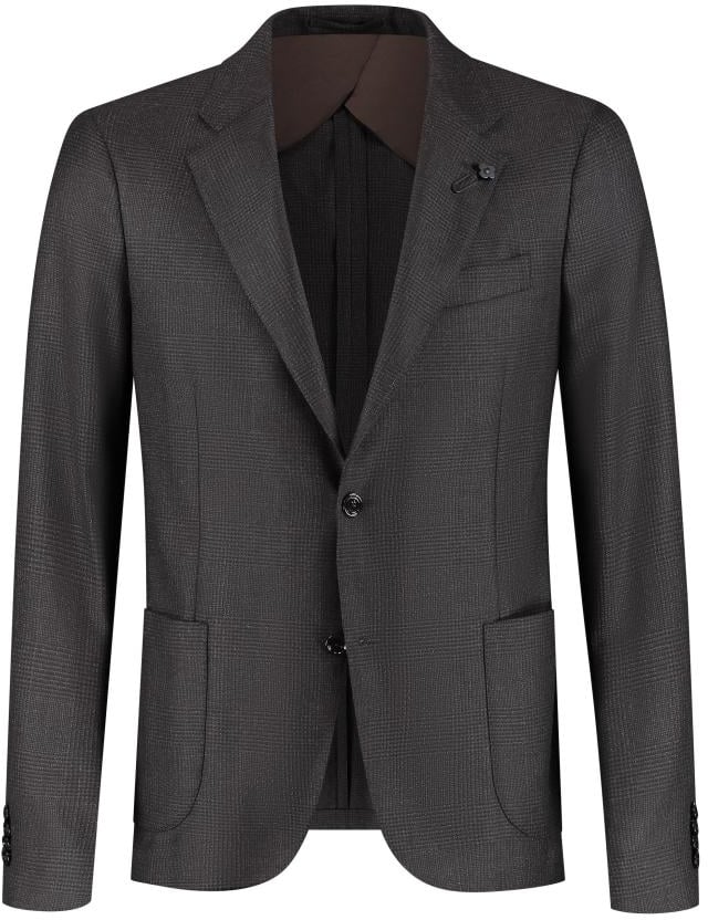 Lardini Man Jacket Iconic Drop  Reg Bruin