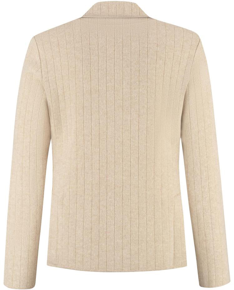 Lardini Man Knitted Jacket Beige