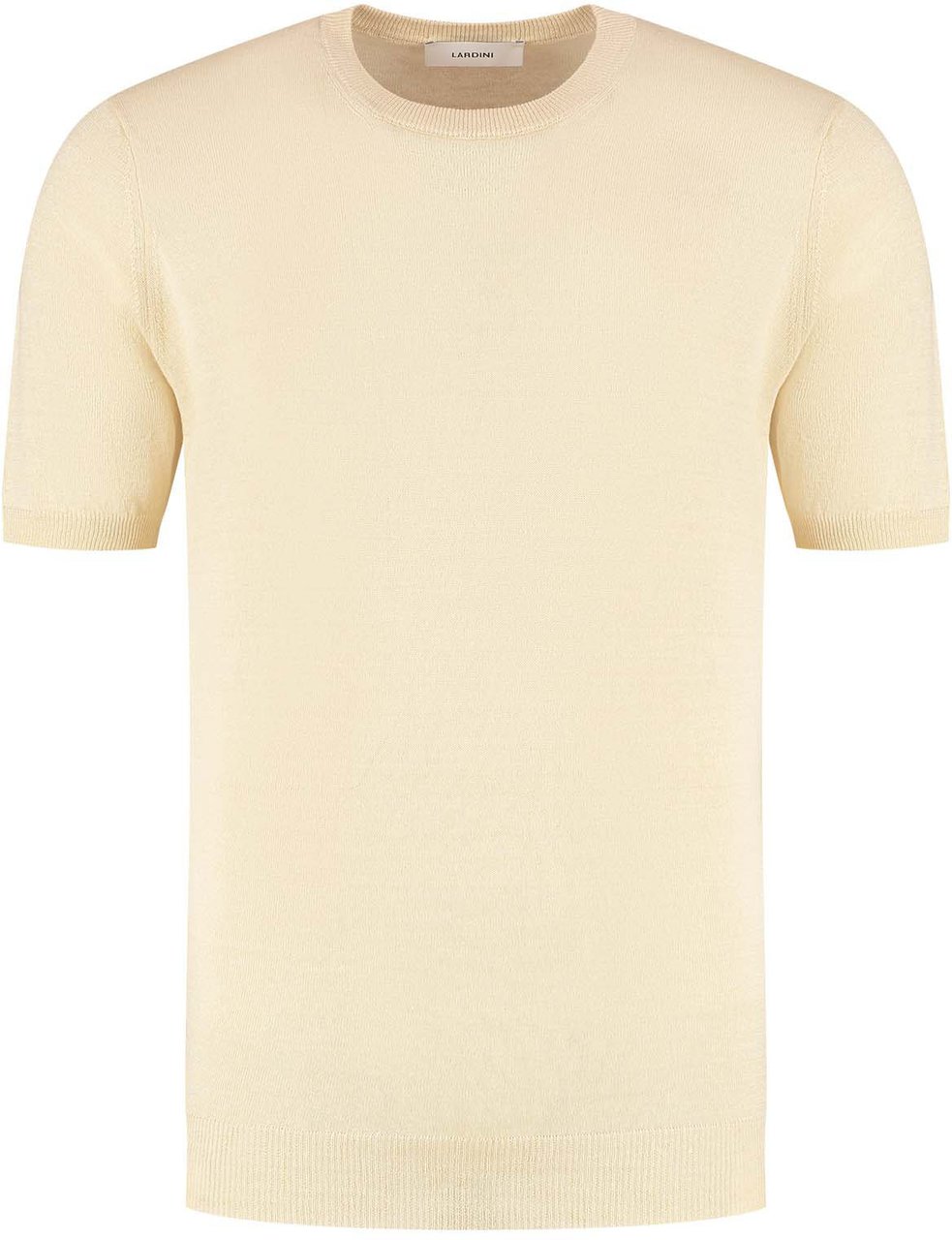 Lardini Man Knit Sweater Beige