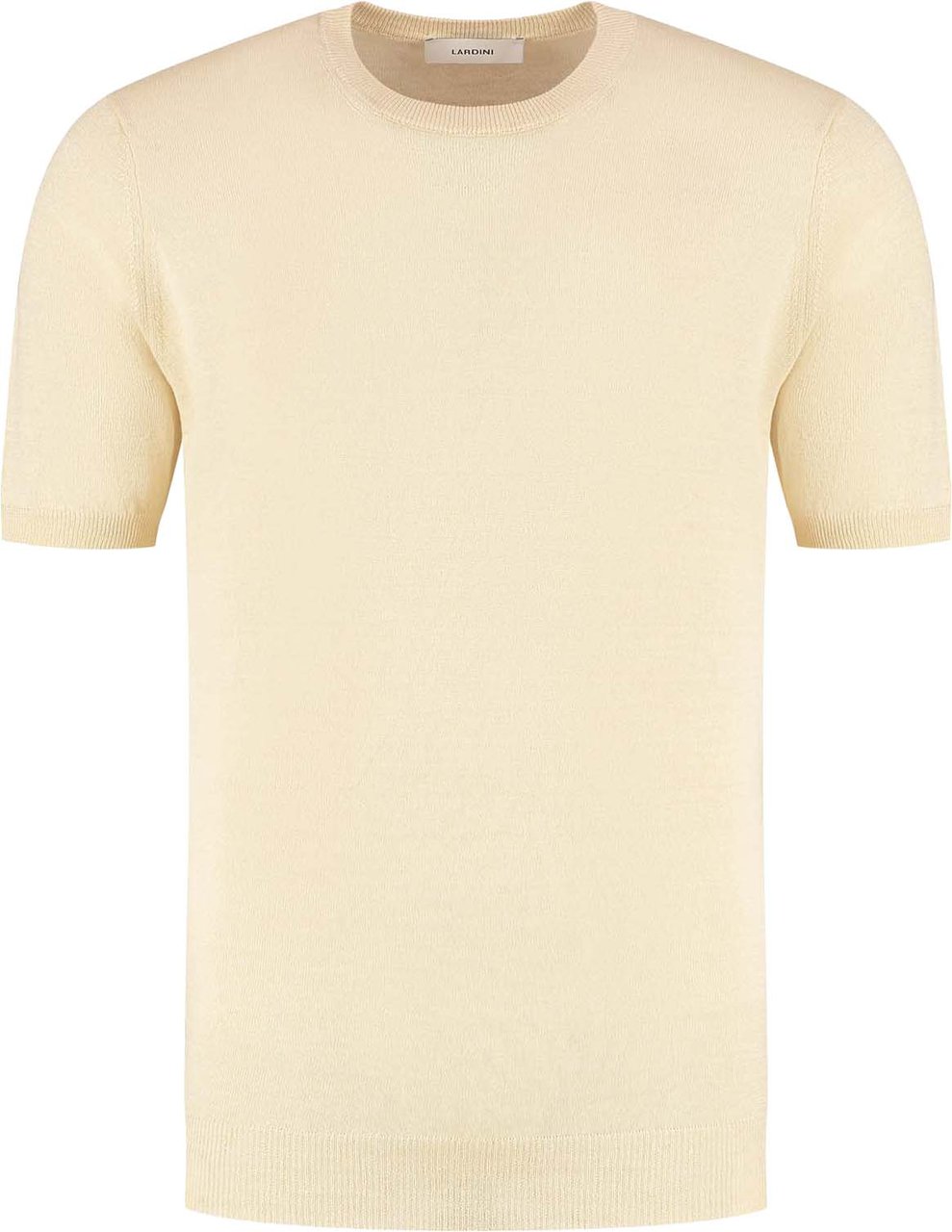 Lardini Man Knit Sweater Beige