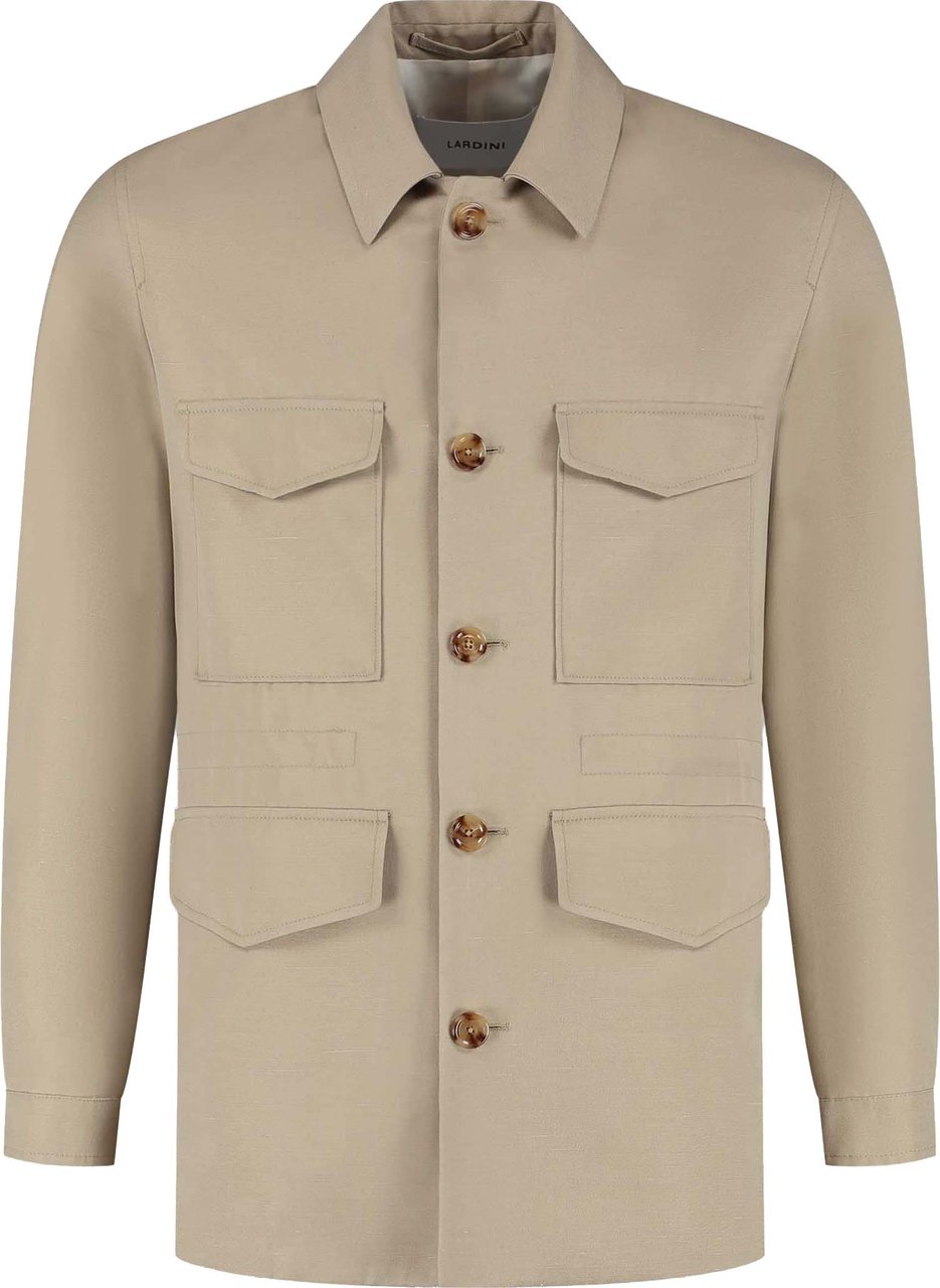 Lardini Man Field Jacket Beige