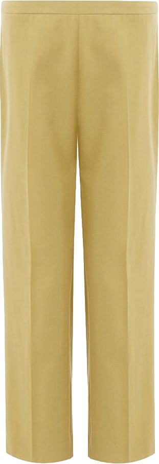 Lardini Gold Cotton Casual Pants Goud